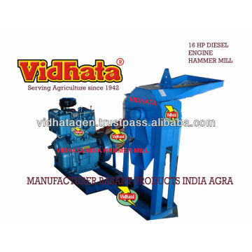 Hammer Mill with Diesel Engine